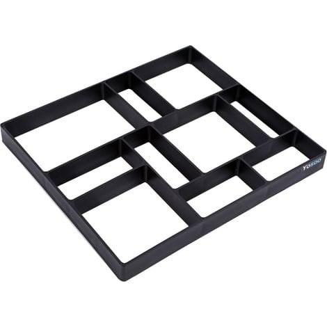 Selbstgemachte Betonpflasterform Für Die Gartengestaltung Zur Verschönerung Von Einfahrten Und Gehwegen Im Außenbereich