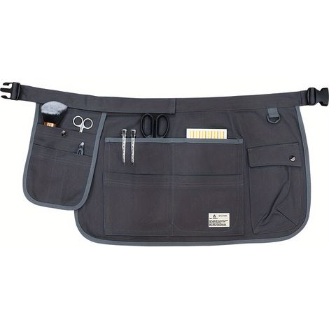 Robuster Stoffschürzen Mit Mehreren Taschen – Verstellbare Träger Für Gartenarbeit, Basteln Und Arbeit
