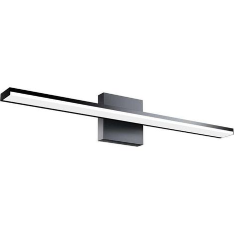 60 Cm Led Badezimmerspiegel 12 W 1200 Lm Kaltweiß 6000 K, Flimmerfreier Beleuchteter Spiegel Für Badezimmer Ip44 230 V Wandmontage