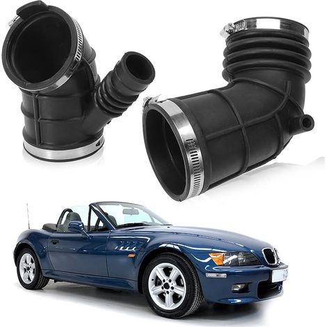 2er-satz Ansaugschläuche Aus Gummi Für 3er Reihe E46, 5er Reihe E39, 7er Reihe E38 Z3 E36 1998-2004 13541435625
