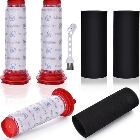 3er-pack Ersatzfilter Für Bosch Akku-staubsauger Zubehör Ohne Beutel Schaumstofffilter Für Bosch Athlet Lithium Power 25,2 V Bch6l2560 Bch6zooo Zoo Proanimal Flexxo Series 4 Staubsauger