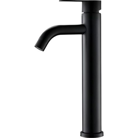 Waschtischarmatur – Einhebelmischer – Edelstahl – 60 Cm Schlauch – Für Aufsatzwaschbecken – 1 Stück