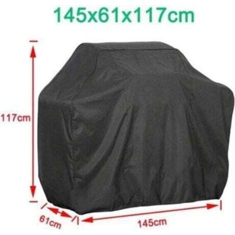 Accessoires Barbecue, Housse De Protection Étanche, Étanche, 145x61x117cm--