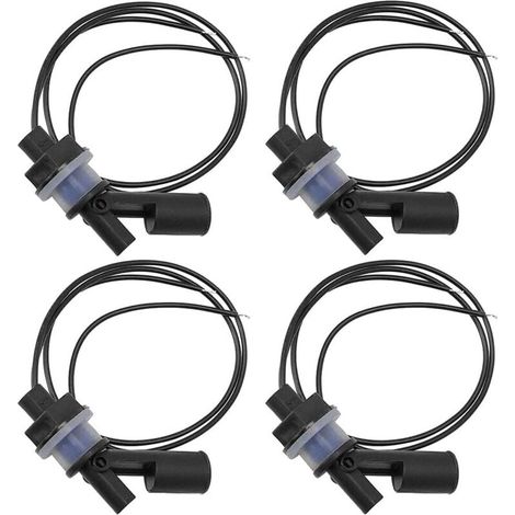 4er-set Wasserstandsensoren, Schwimmerschalter Für Pumpen, Automatischer Wasserstandssensor-schalter Für Aquarium Und Pool