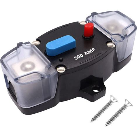 Kfz-sicherungshalter 12v-48v, Sicherungsschutzsystem Für Audio In Fahrzeugen, Wohnmobilen Und Booten (300 A)