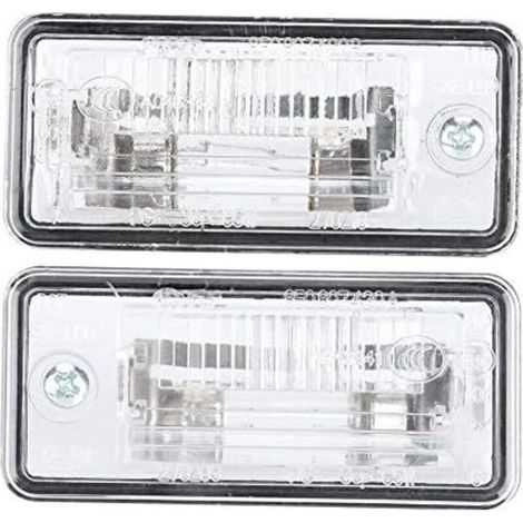 Kennzeichenbeleuchtung, 1 Paar Leuchten 8e0807430a 8e0807430b Kennzeichenleuchte Passend Für A3 A4 A5 A6 C6 A8 D3 Q7 Rs4