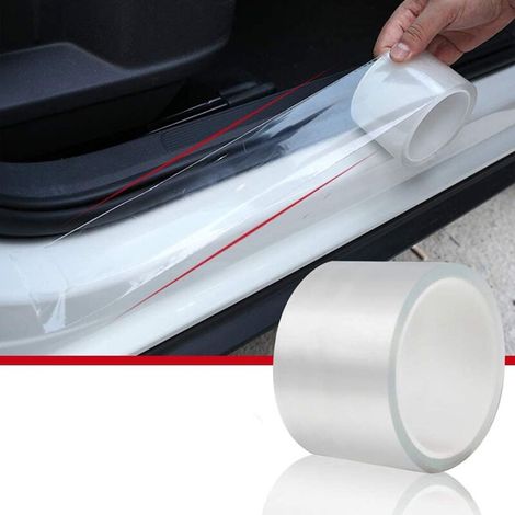 Autolack-schutzfolie, Transparent, Selbstklebend, Für Autos, Motorräder Und Fahrräder, 7 Cm X 10 M – Lack- Und Türkantenschutz