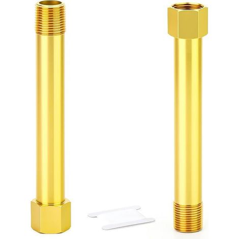 2-teiliges Messing-rohrverbindungsstück, Innengewinde Auf Außengewinde 1/8" Bsp, Verlängerungsadapter Für Gerades Verbindungsstück Mit 125 Mm Länge, Reduzieranschluss Für Entwässerung