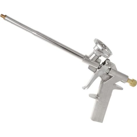 Montageschaumpistole, Pur-schaum-dichtungs-pistole Für Bauarbeiten, Robuste Metall-pu-schaumpistole Zum Abdichten, Füllen Und Versiegeln (goldfarben)