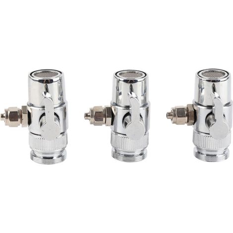 G1/4-küchenarmatur-umschaltventil, Hitzebeständig, Universeller Küchenarmatur-adapter, 3 Stück