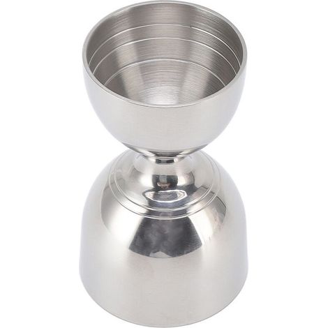 Messbecher Für Cocktails 30/60 Ml, Barkeeper-messbecher, Cocktail-messbecher Aus Edelstahl, Langlebig Und Hochpräzise, Mit Großer Öffnung Für Likör (klassisch Silber)