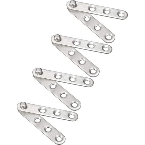 4 Stück Drehlager Aus Edelstahl, 360° Drehbar, 60 Mm X 11 Mm