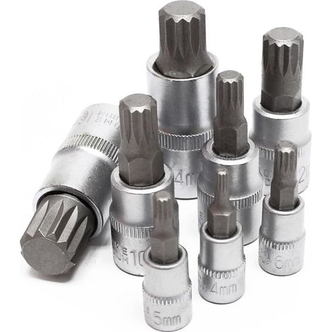 Jeu De Douilles Xzn Denture Multiple 8 Pièces M4 - M16
