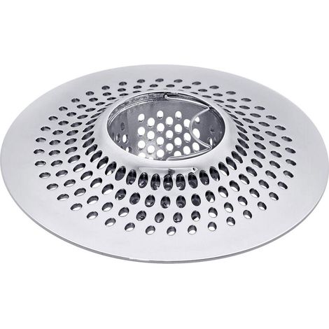 Filtre De Bain, 11,5 Cm, Acier Inoxydable, Argent