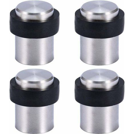 Boden-türstopper Aus Edelstahl, 4,6 Cm, Türanschlag, Türblockierer (4er-pack)