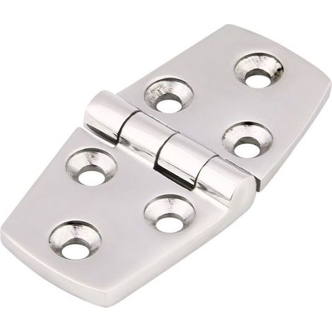 Bündiges Scharnier Aus Edelstahl Für Bootskabinentüren, 76 X 38 Mm