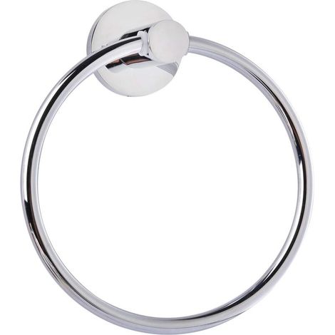 Handtuchhalter, Handtuchring Aus Mattiertem Silber, Runder Wand-handtuchring Aus Edelstahl Von Supaport Für Badezimmer Und Küche