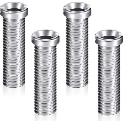 4 Spülkorb-schrauben 45 Mm Edelstahl-abfluss-schrauben Befestigungszubehör Spülbecken-bolzenschrauben Abflusssieb-verschluss-schrauben Für Küche Waschbecken