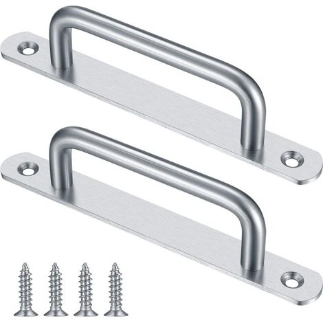 2-teiliger Griff Für Schiebetür, Griffschiene Aus Edelstahl Für Stall-, Küchen- Und Schranktüren – 160 Mm