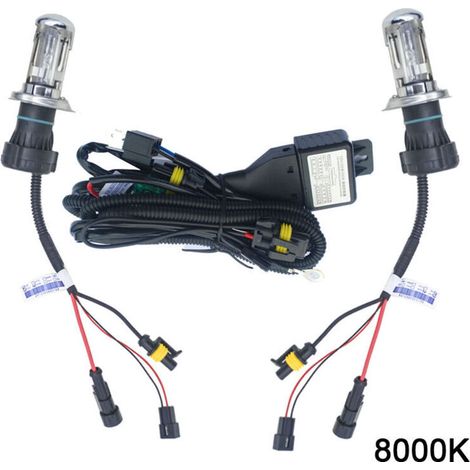 Xenon Hid Led Lampe, 35 W H4 Xenon Hid Bi-xenon Fern-/abblendlicht Ersatzlampen - 8000k