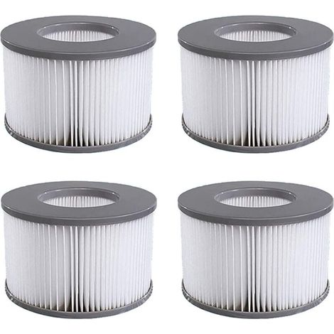 Spa Lite Filter Für Mspa, Filter Für Mspa Lite, Für Mspa Whirlpool-filter – Filterpatronen Für Boote Und Whirlpools – Modell Ab 2020 (4 Stück)