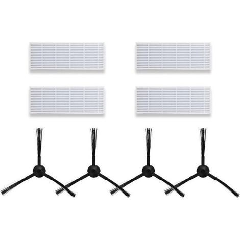 Verbrauchsmaterialien Zubehörteile Set Seitenbürste Für Hepa Ilife A4 A4s A6 Saugroboter