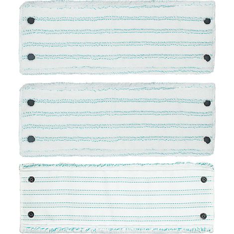 Ersatzwischer Für Wischmopp, Mikrofaser-wischbezüge Für Leifheit Clean Twist M Micro Duo, 3-teiliger Ersatzkopf Für Den Wischeimer
