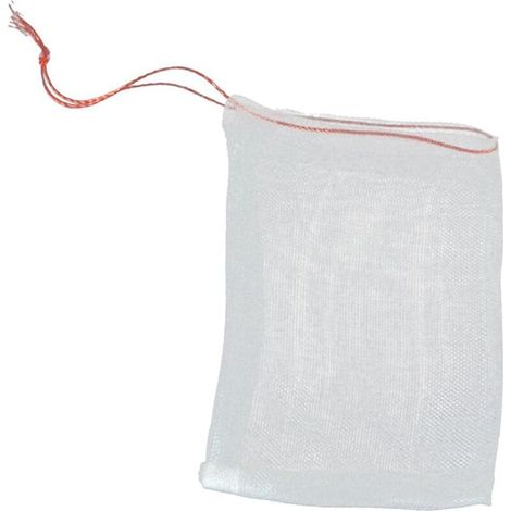 100er-pack Frucht-schutzbeutel – Insektenschutznetz Für Obstbäume – Maschensack Mit Kordelzug Zum Schutz Von Tomaten, Trauben Und Mangos (10" X