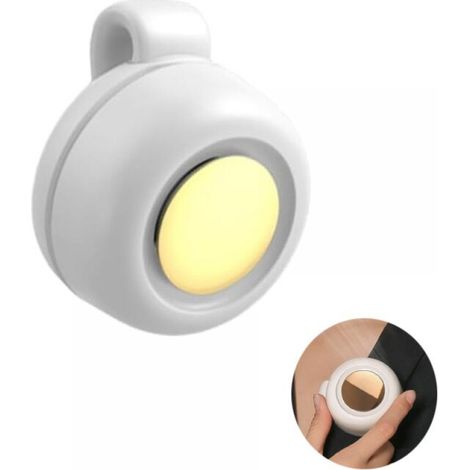 Blattloser Tragbarer Ventilator, Mini-usb-ventilator Mit 360° Einstellbarer Luftstromrichtung, Farbe Weiß