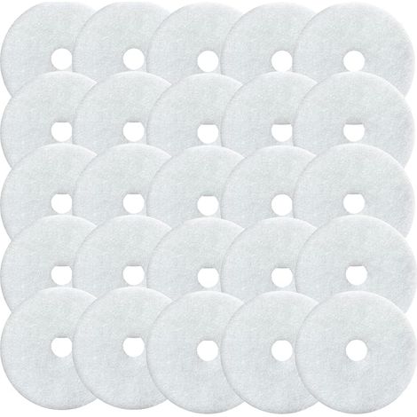 Zf Ec Lot De 25 Filtres De Ventilateur Pour Système De Ventilation Maico Er Ec, 156 X 156 X 8 Mm, Filtre À Poussière, Classe De Filtre G2, Filtre À Air De Rechange, Remplace 0093.0758