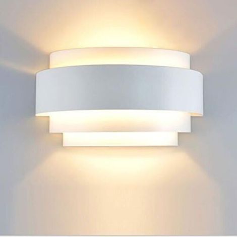 Wandappliken Led-wandleuchte Innen Außen Beleuchtung Für Schlafzimmer Treppe Geschäft Wohnzimmer Büro Veranda Warmweiß [energieeffizienzklasse A++]