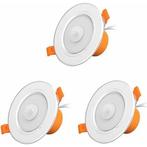 Led-deckenleuchte Mit Menschlichem Bewegungssensor, Innenbeleuchtung, Ideal Für Restaurants Und Badezimmer, 3 Stück