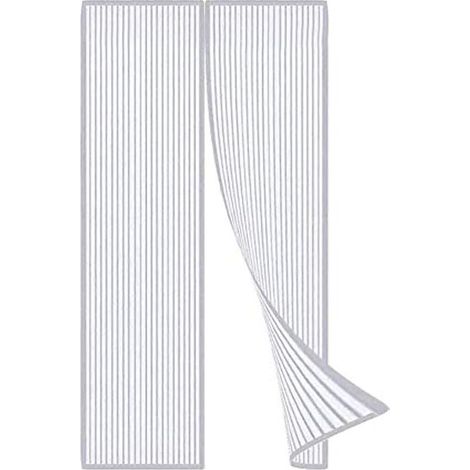 Magnetische Fliegengittertür 120 X 230 Cm, Weiß