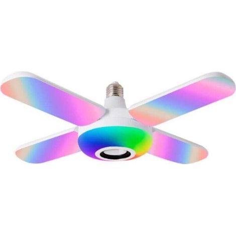 50w Led-deckenleuchte Mit Sternenhimmel-effekt Und Lautsprecher, Rgb-farbwechsel, Musikfunktion + Fernbedienung, E27/b22 Glühlampe