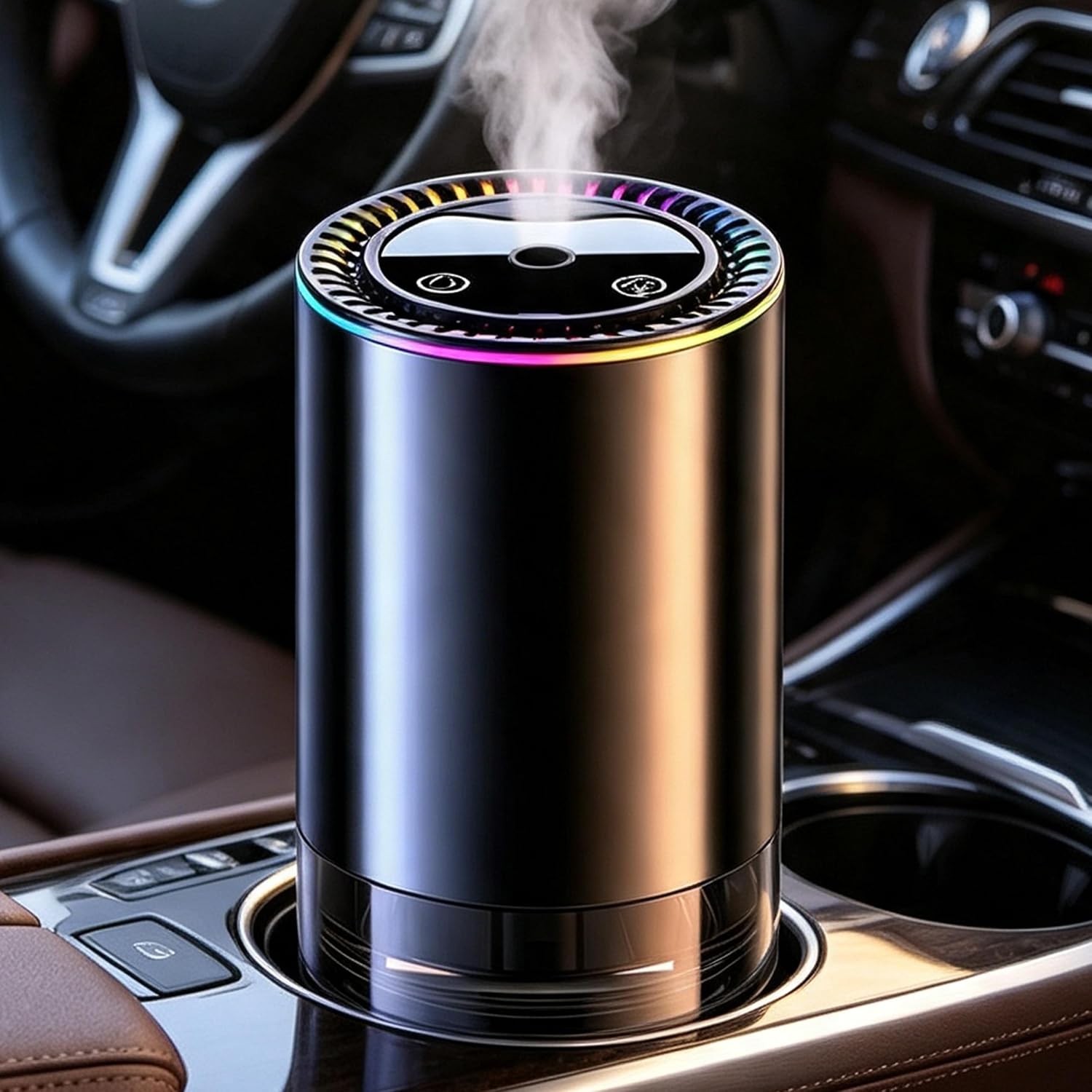 Ultraschall-auto-lufterfrischer Mit Sternenprojektion