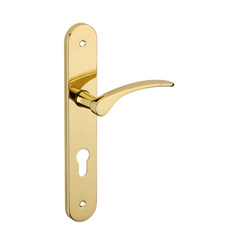 Thirarddionysos Zylinder-türgriffgeprägter Stahlmessing-finish70 Mm Mittenabstandrechtsöffnungsrichtung