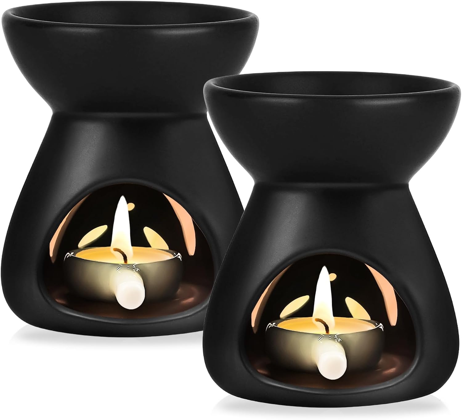 2er-set Keramik-kerzenbrenner, Duftlampen Mit Löffel, Aroma-diffusor, Duftlampe Für Schlafzimmer, Büro, Zuhause
