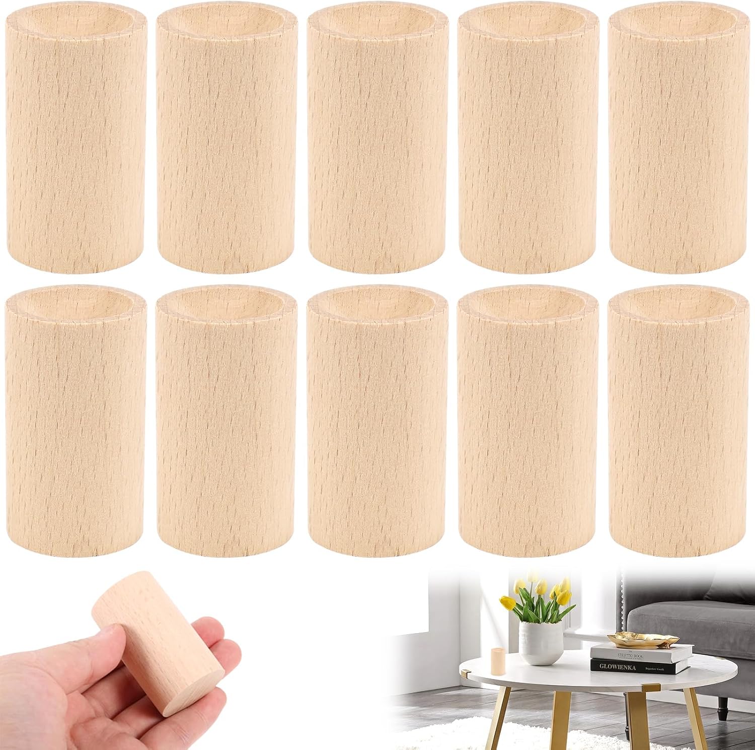 Set Mit 10 Duftdiffusoren, Holzdiffusoren Für Ätherische Öle, Formschöne Aromatherapie-diffusoren, Einfach Zu Installieren, Tragbar Für Auto Und Besprechungsraum