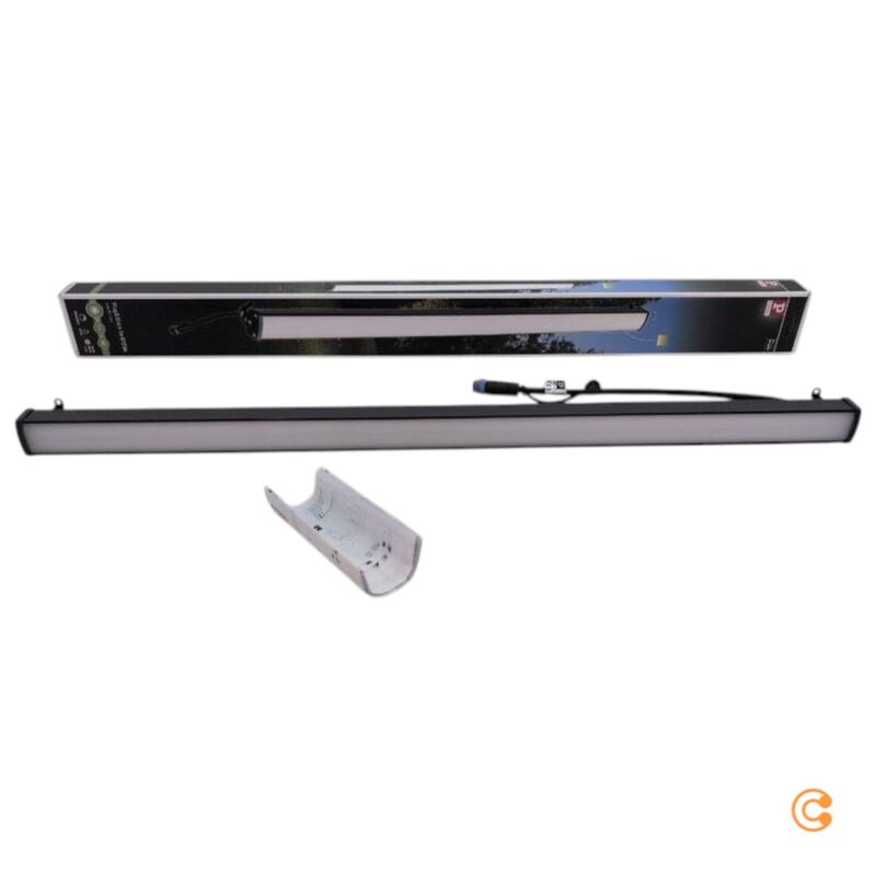 [gebraucht] B-ware Paulmann Plug & Shine Gartenleuchte Lichtleiste 86cm Dimmbar Anthrazit Ip67 8w
