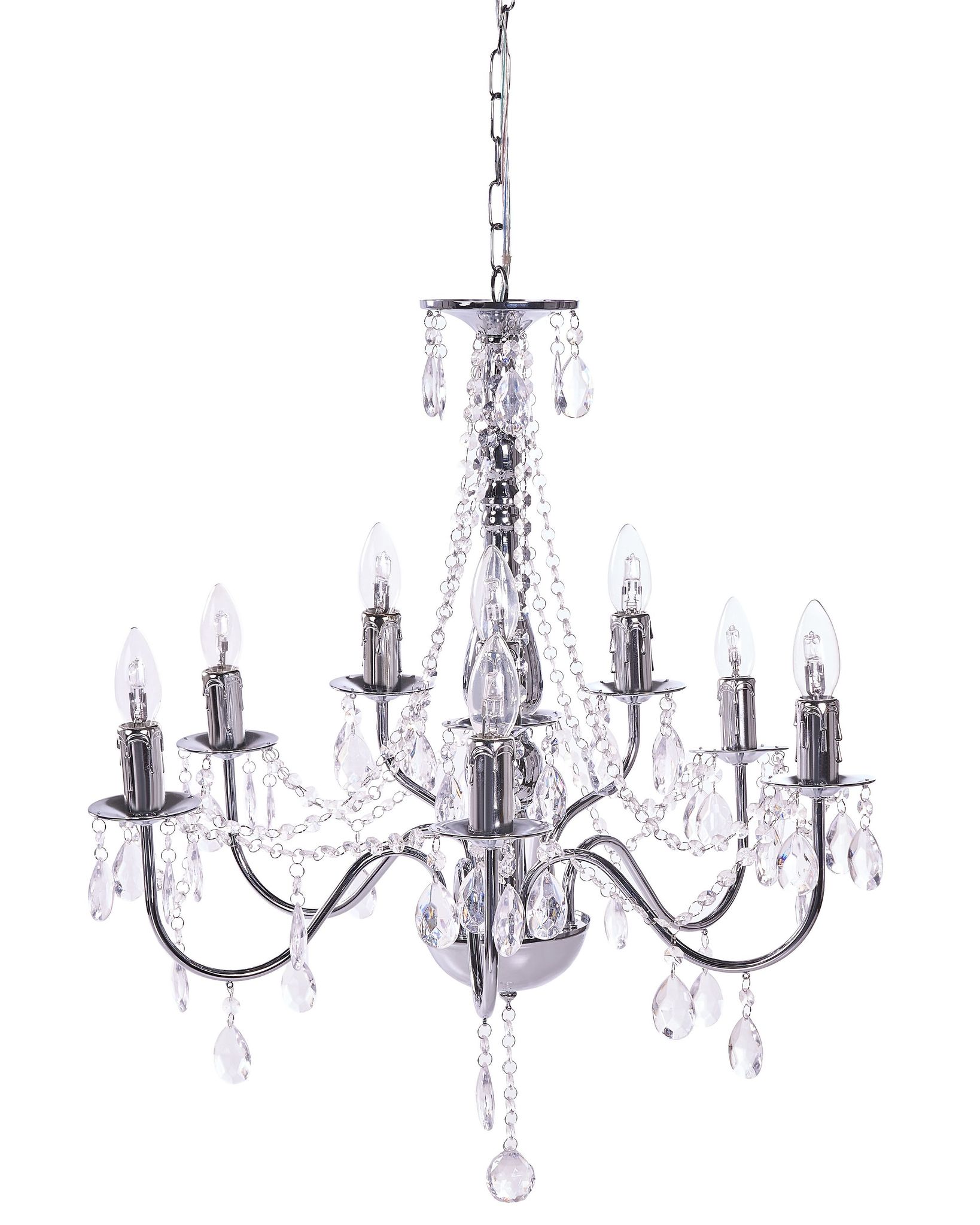 Kronleuchter Blakney L Silber