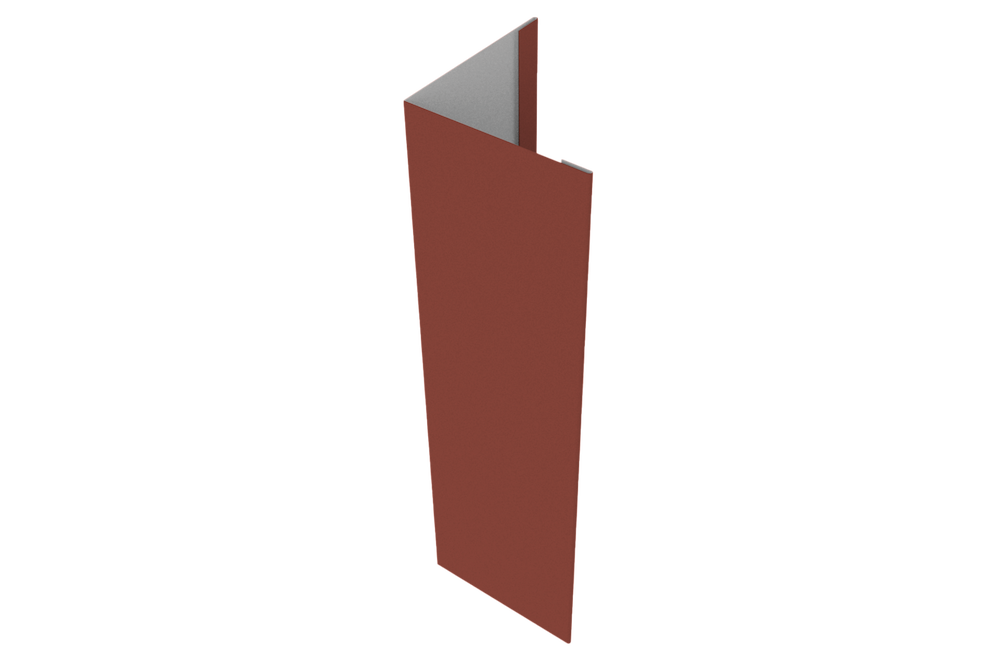 Außenecke 100x100, L.2000mm, Aluminium, 0,70mm, Ral8012