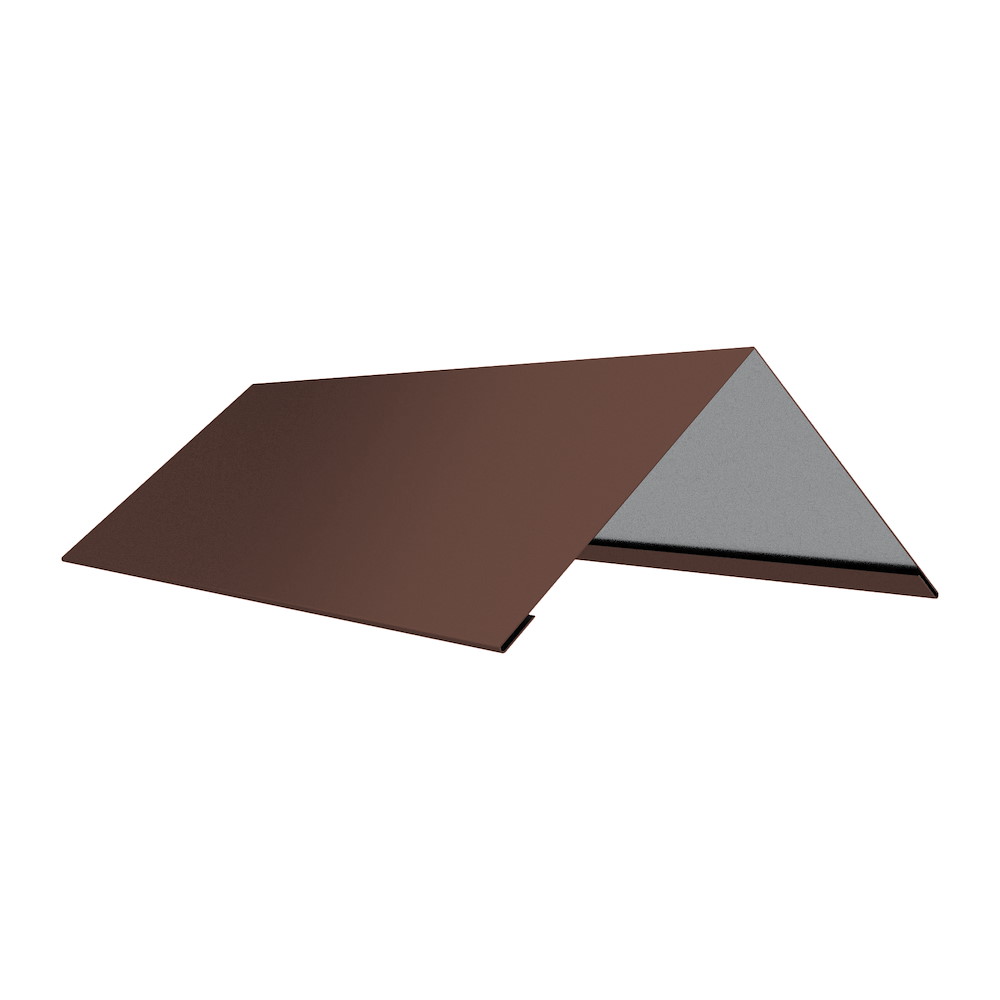 Einfacher First 145x145 Mm L 2000mm, Ral 8017, 0,50mm