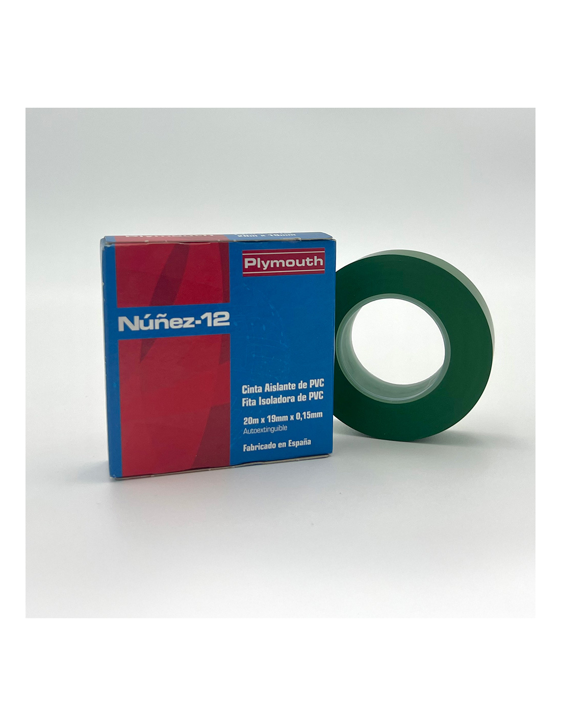 Ruban Isolant Pvc Vert Isolation Électrique Haute Adhérence - Nuñez-plymouth