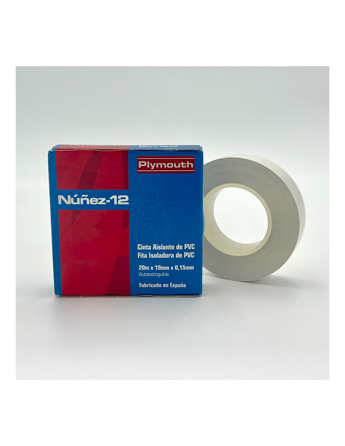 Ruban Isolant Pvc Blanc Isolation Électrique Haute Adhérence - Nuñez-plymouth