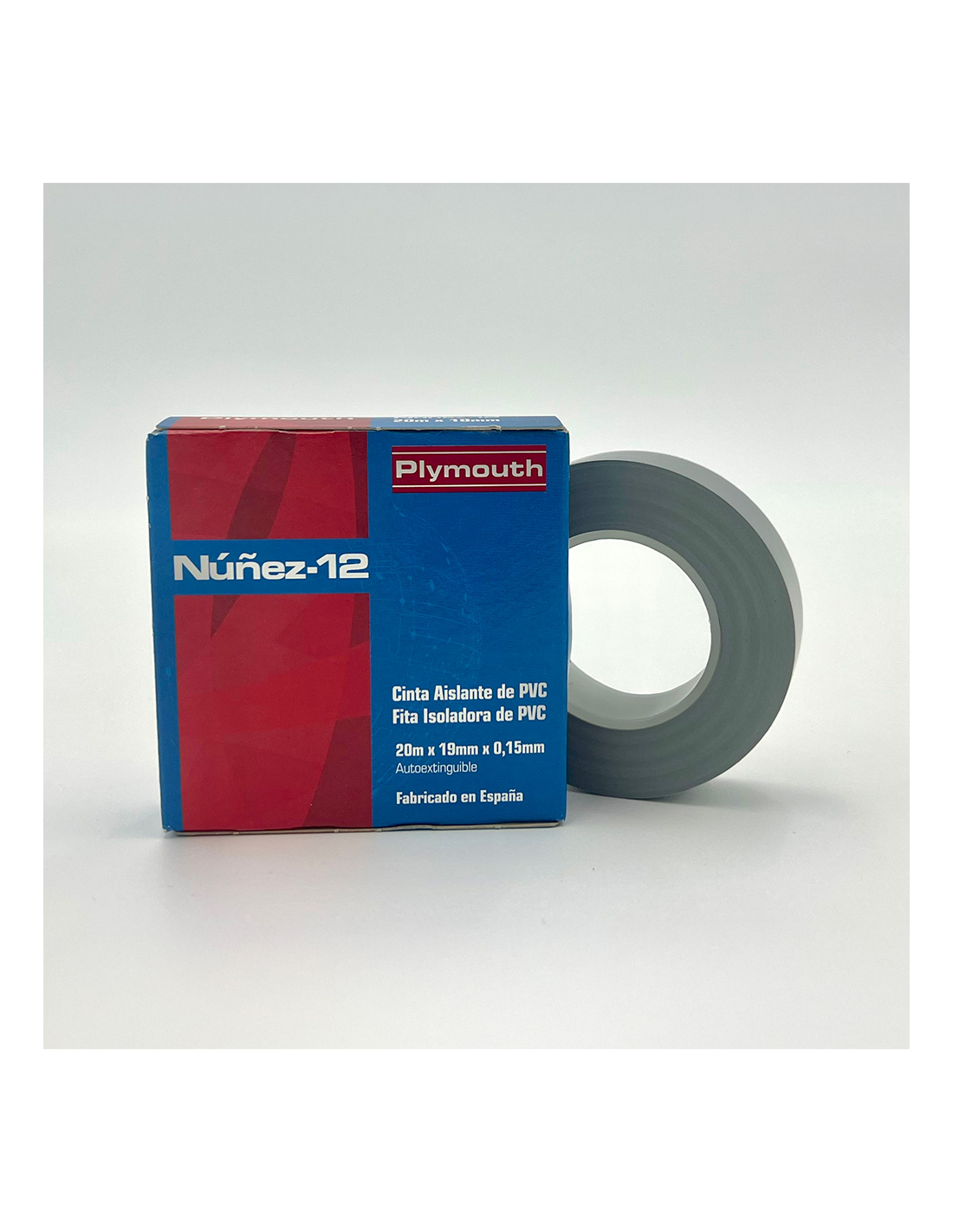 Ruban Isolant Pvc Gris Isolation Électrique Haute Adhérence - Nuñez-plymouth