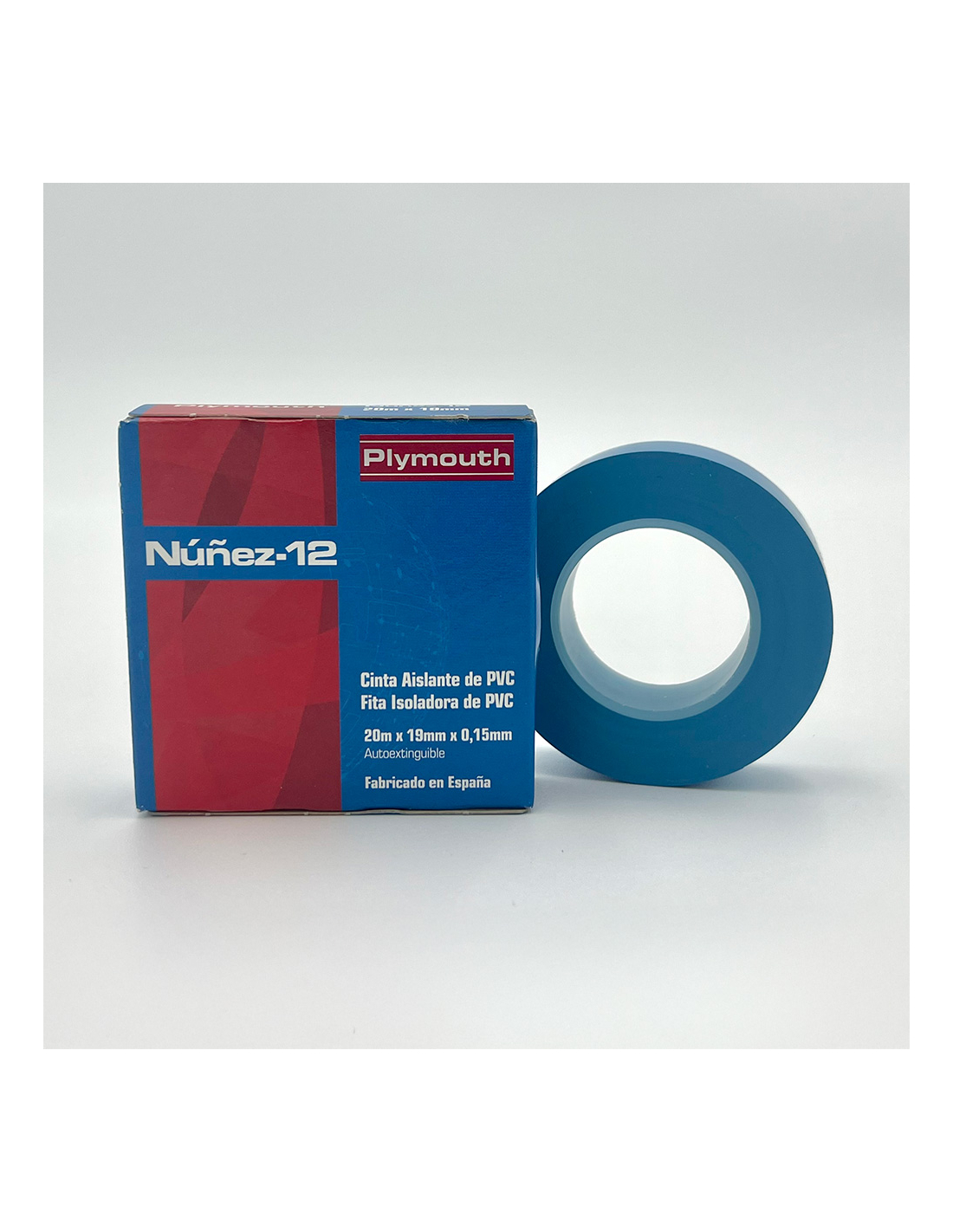 Ruban Isolant Pvc Bleu Nuñez Isolation Électrique Haute Adhérence Et Durabilité - Nuñez-plymouth