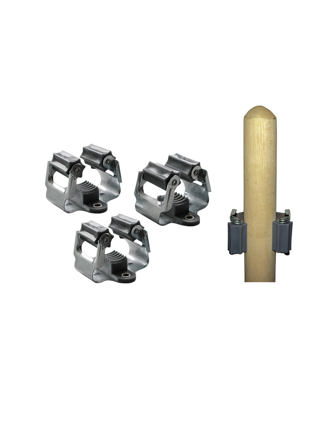 Spielset Mit 3 Besenhaltern 5,5x5x4,5 Cm