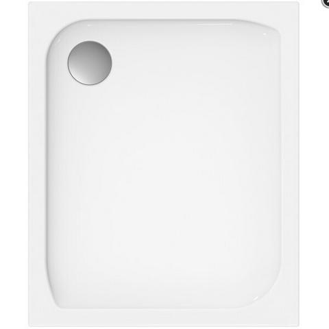 Is S100 Acryl Brausewanne 900x800x35mm Weiß