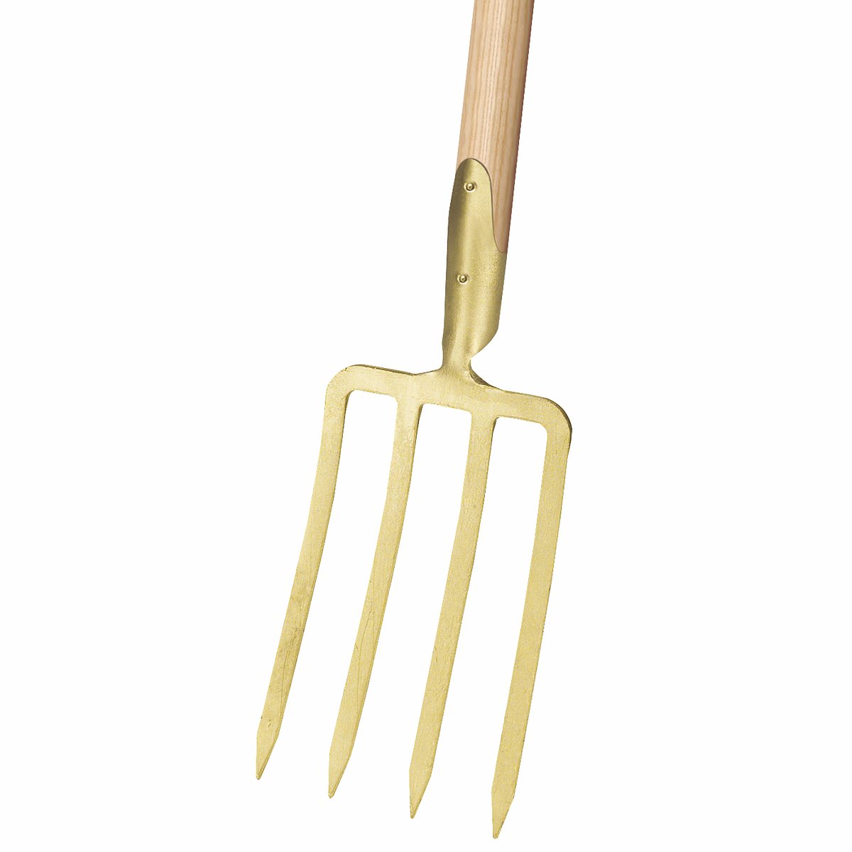 Ideal-spatengabel Mit Bajonettzinken Und Eschen-t-stiel 85 Cm