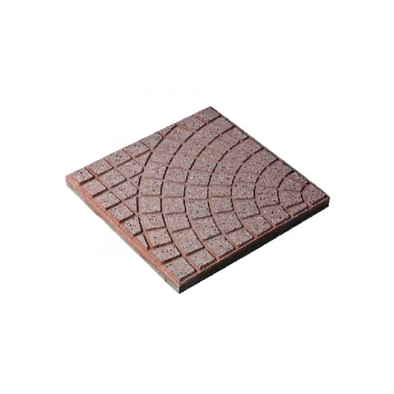 Ventilierte Mattonelle 40x40 Cm Rot Für Stabile Sonnenschirme